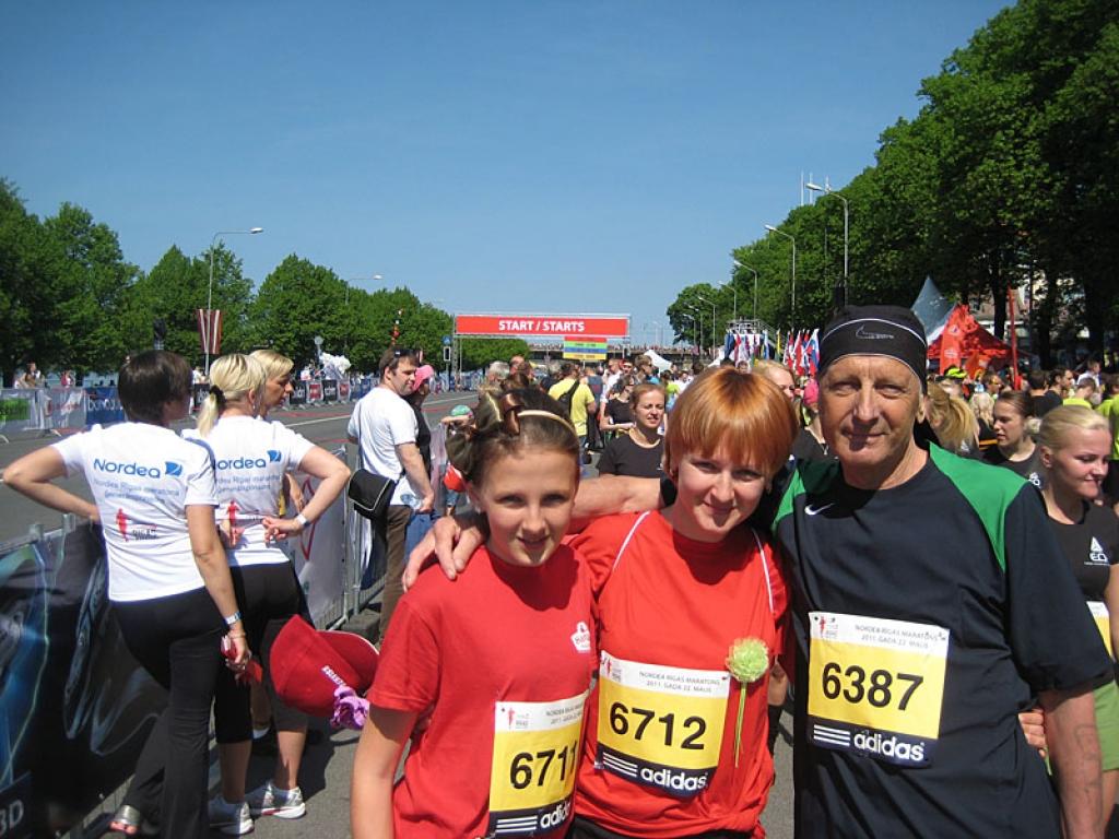 "Nordea Rīgas maratonā" piedalās arī Gulbenes novada sportisti un entuziasti