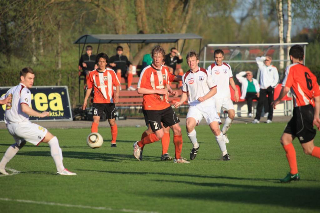 Futbols: mūsējie jelgavniekus vinnē ar 3:0