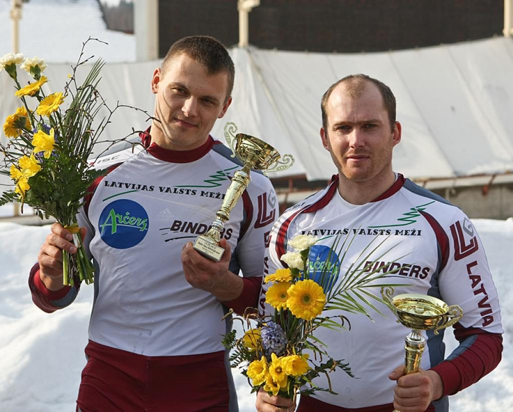 Bobslejs: Edgars Maskalāns: “Sacensības paliek sacensības.”