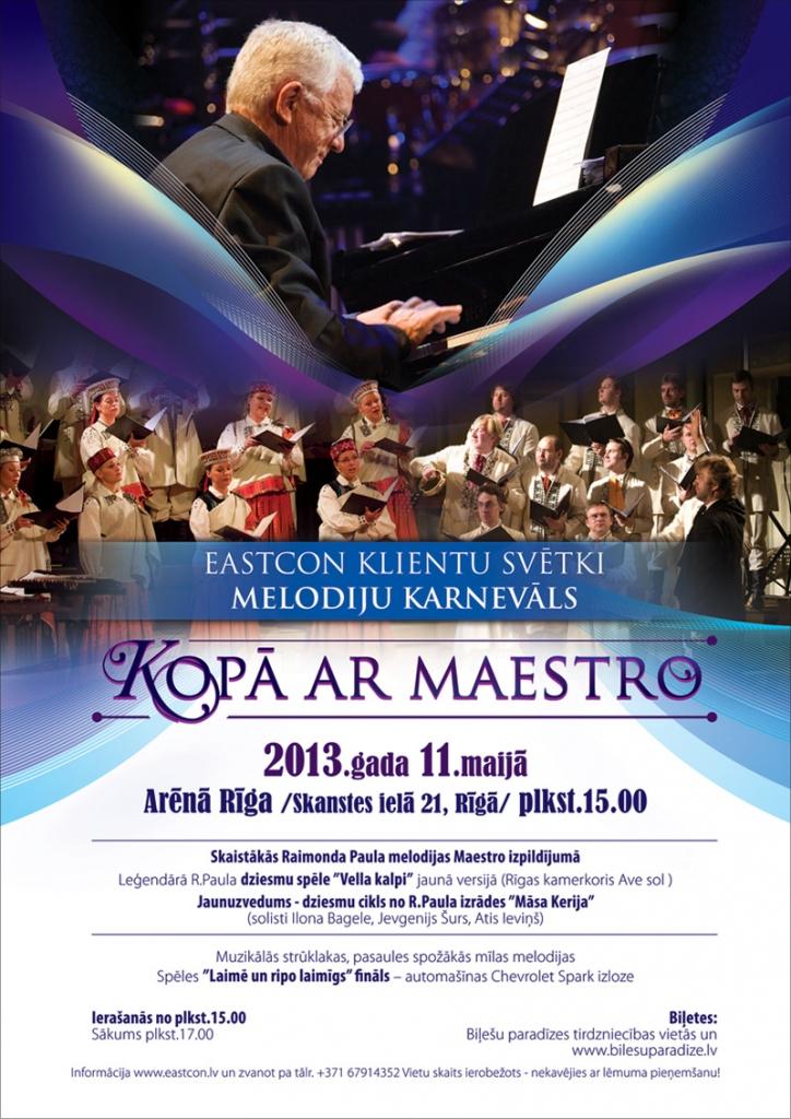 Arēnā Rīga - Melodiju karnevāls ar Raimondu Paulu
