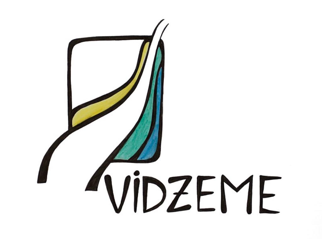 Vidzemes plānošanas reģiona logo skiču konkursā uzvar valmierietes zīmējums