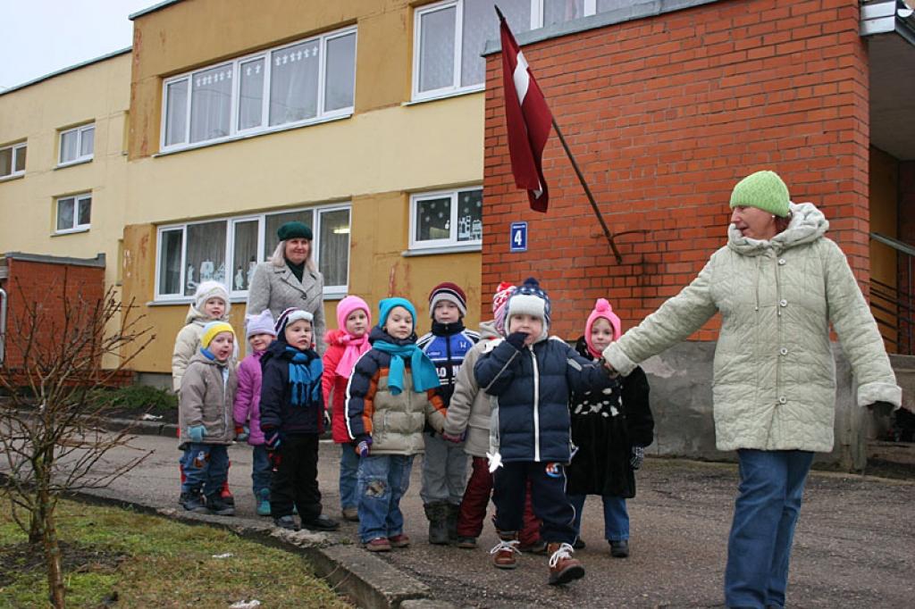Par bērnudārzu renovāciju samaksāts?