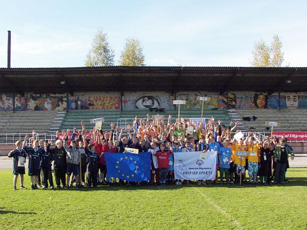 Apvienotā futbola republikas finālsacensības Gulbenē