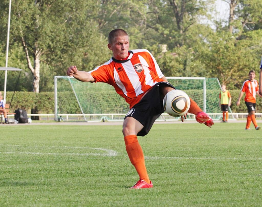 Spēle ar Jūrmalas futbolistiem - Vladimira Kameša paraugstunda