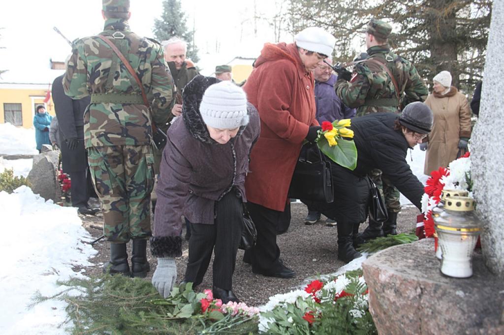 Godina 25.martā deportēto piemiņu
