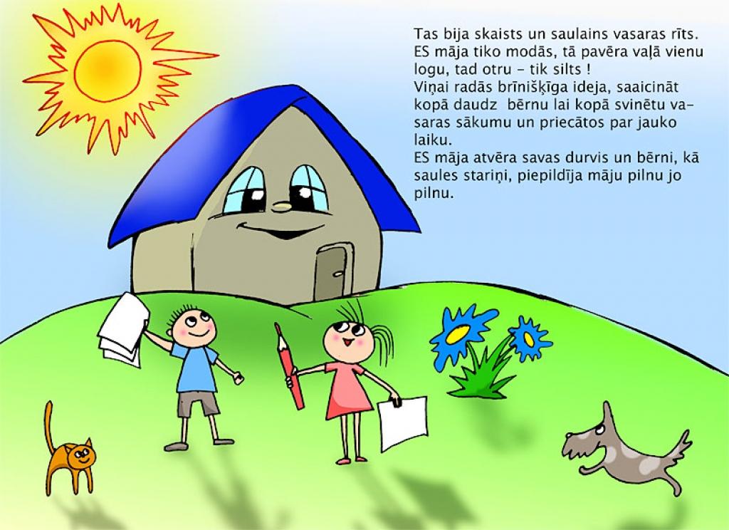 Konkurss - veidojam animācijas filmu par ES māju