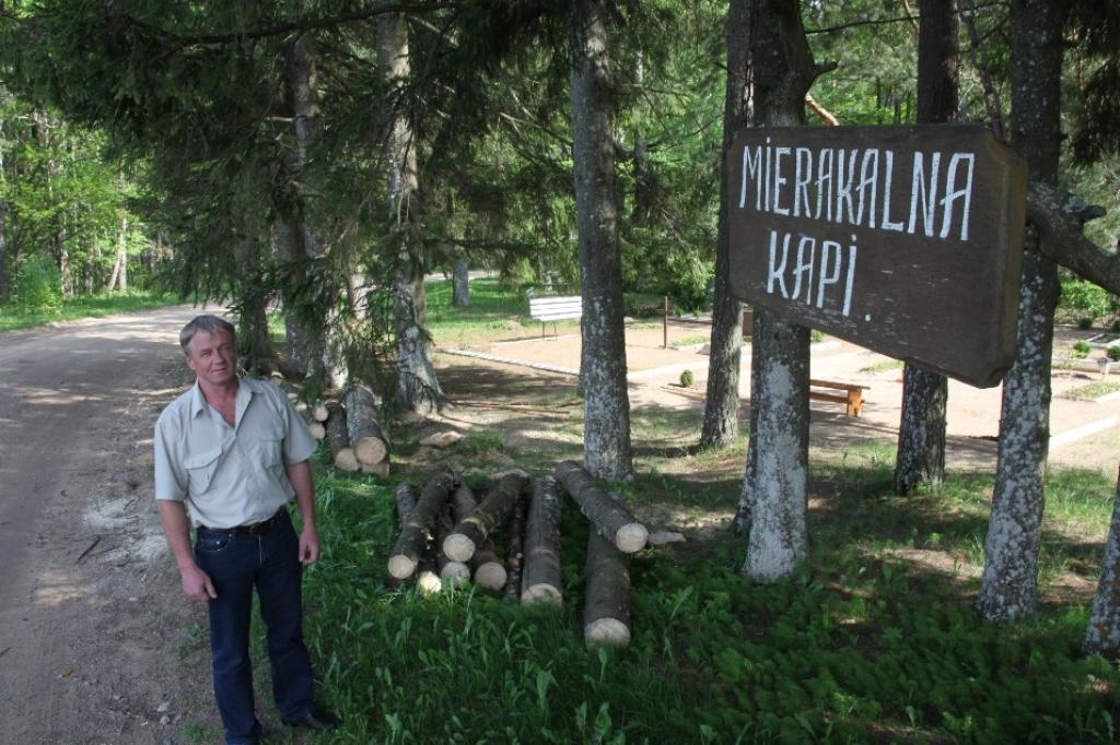 Aktīvi sakopj pagasta teritoriju