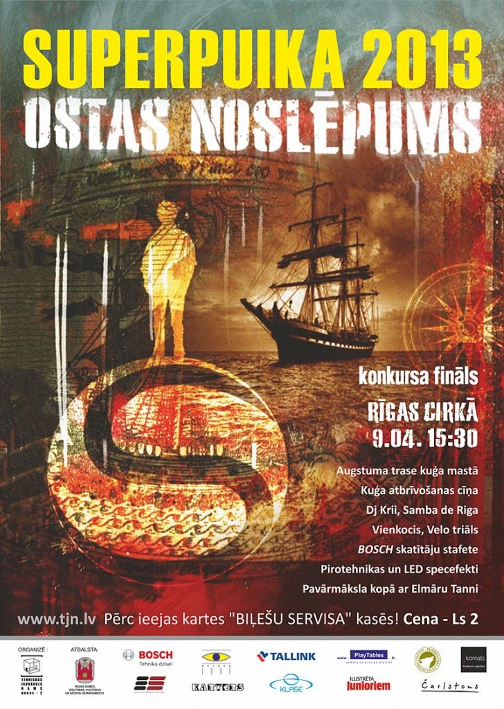 Konkursa "Superpuika 2013" fināls