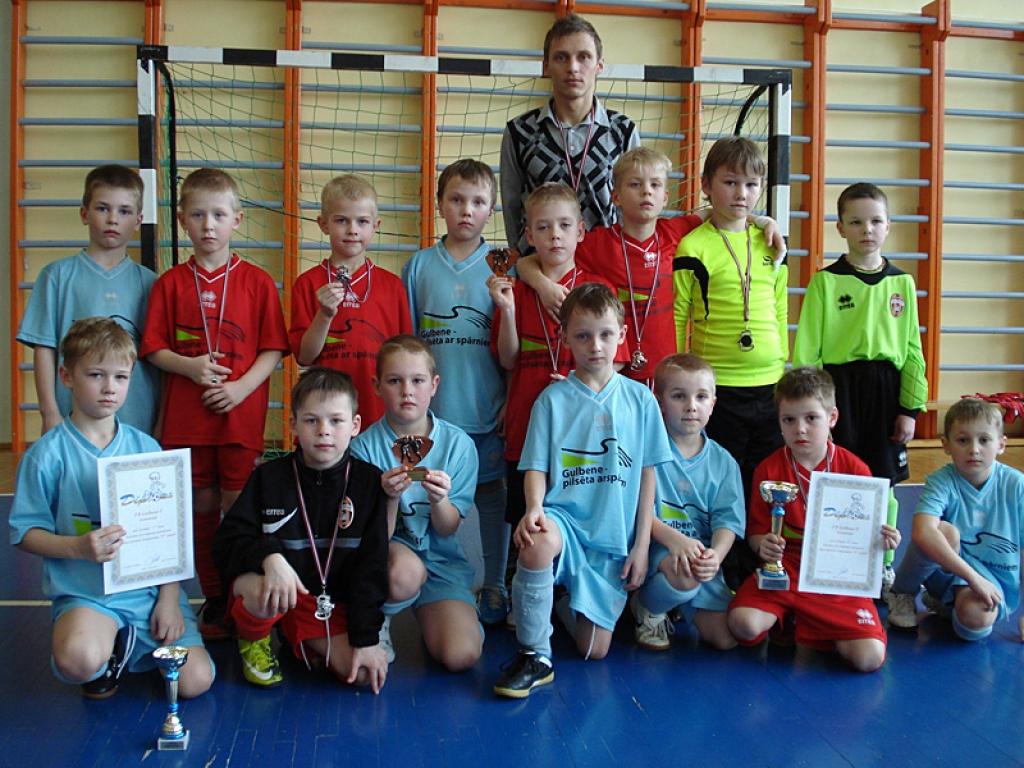 Telpu futbols: „F" vecuma grupā - otrie