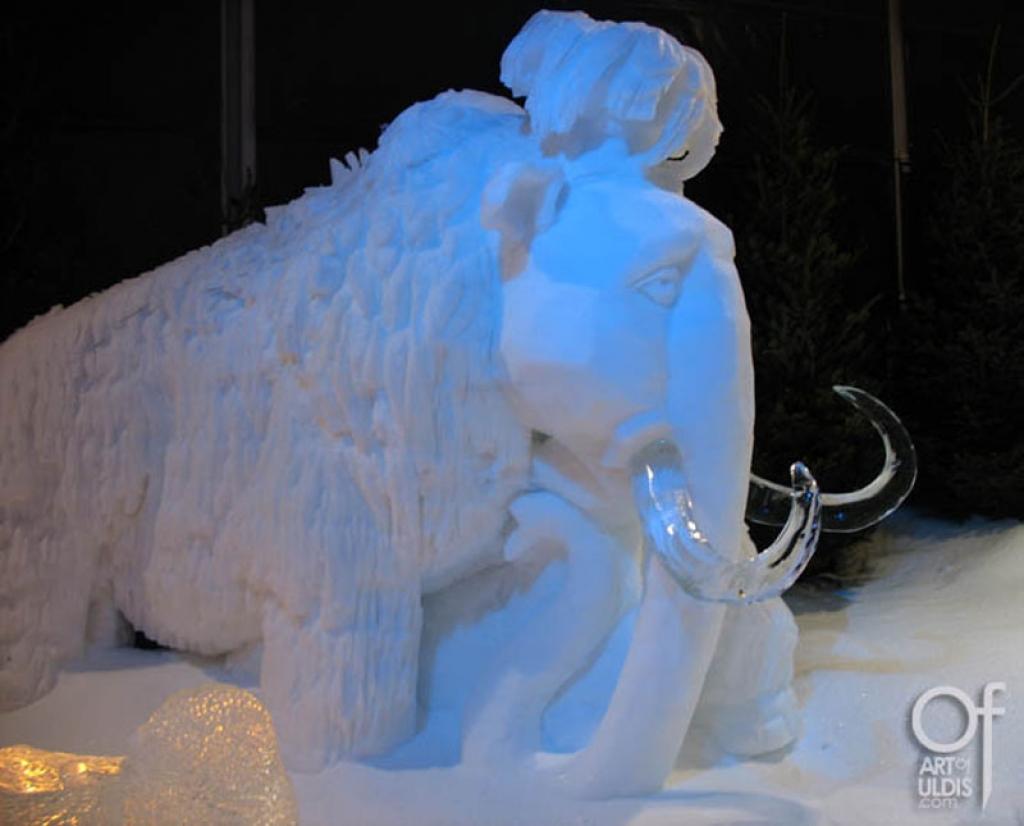 Rīgā  gaidāms ledus skulptūru šovs 