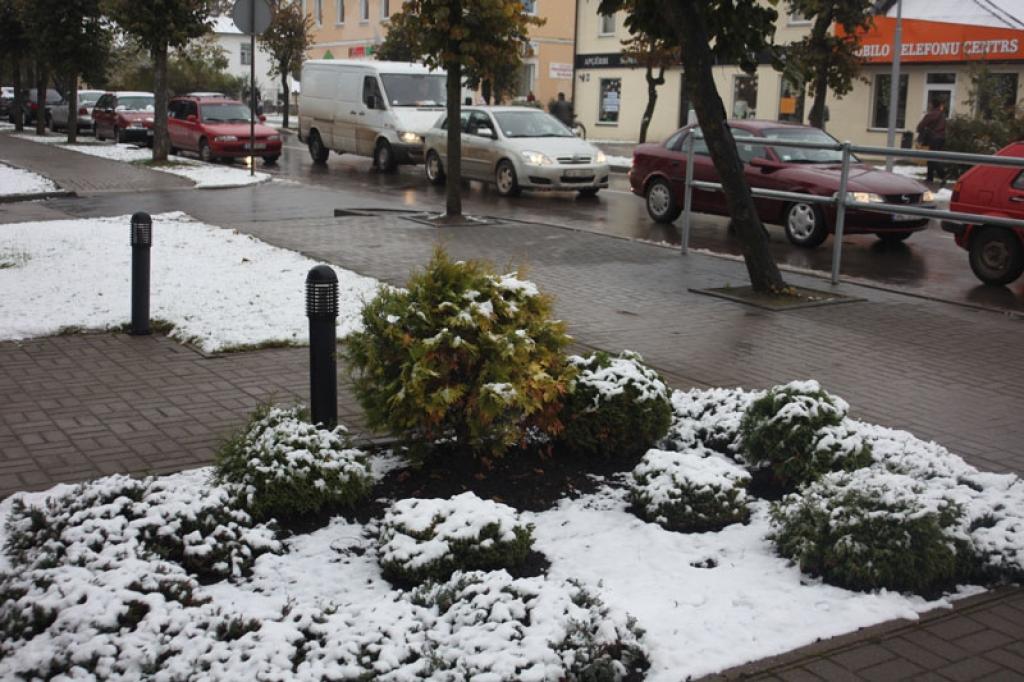 Uzsnieg pirmais sniegs
