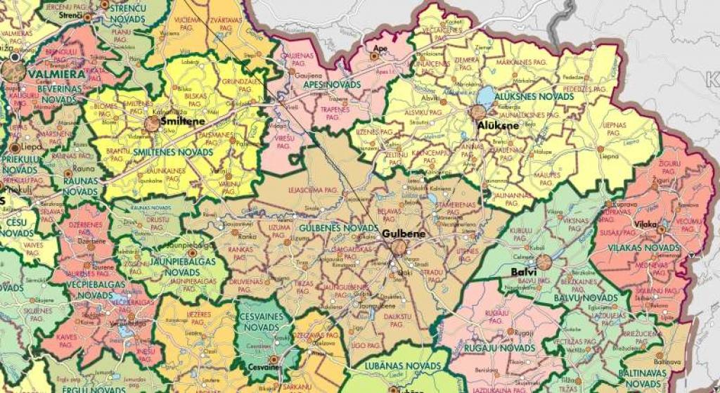 Dzīvojam Vidzemes otrā lielākajā novadā!