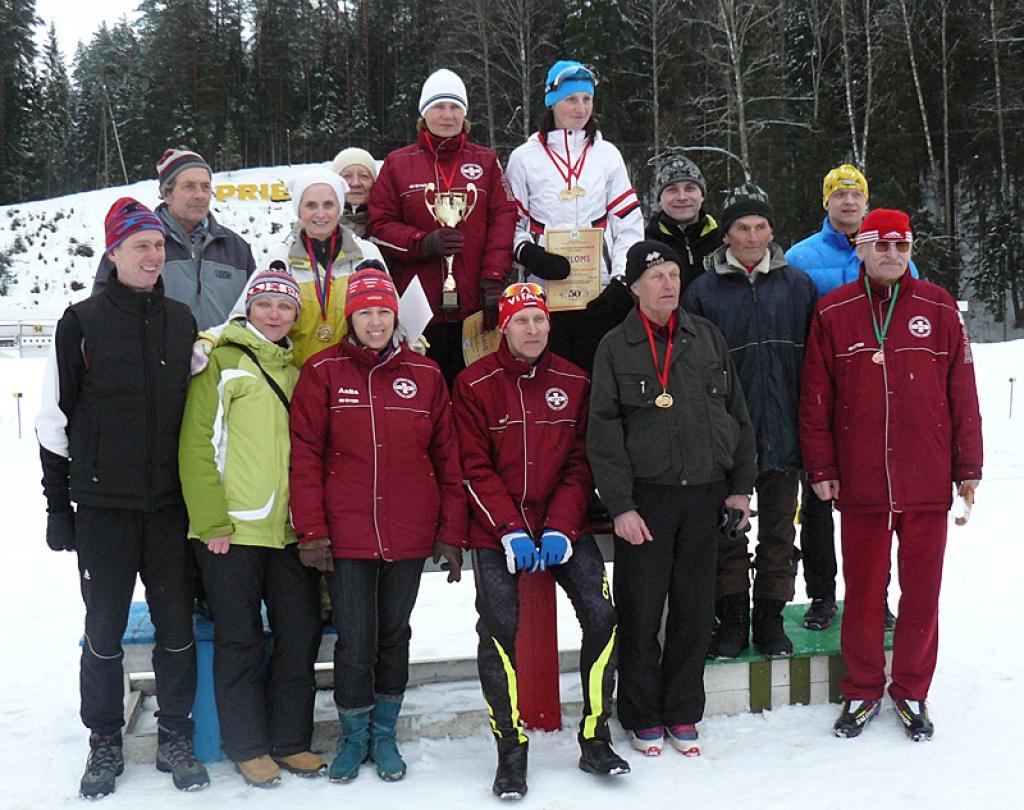 Slēpošana: Latvijas sporta veterānu savienības 50.sporta spēlēs pārliecinoši uzvar gulbenieši