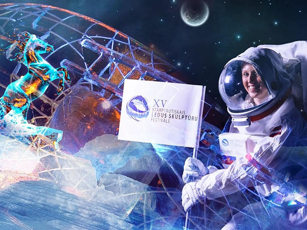 Jelgavā notiks 15. Starptautiskais ledus slkulptūru festivāls