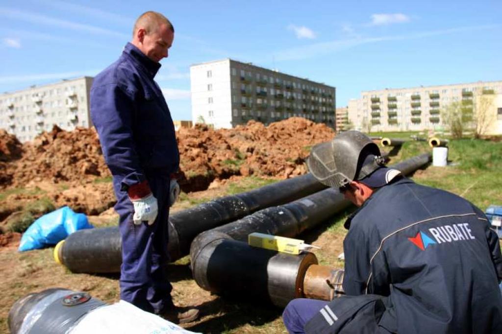 Notiek maģistrālā siltumtīkla izbūve