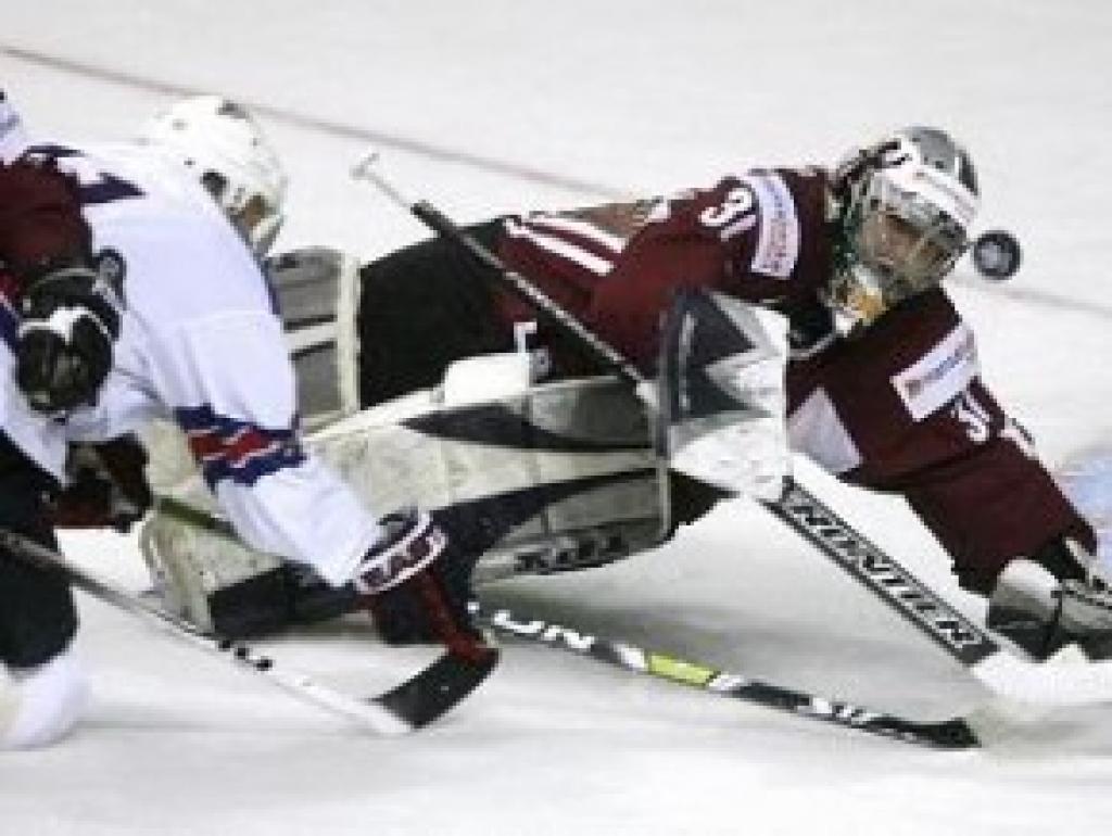 Latvijas hokeja izlase pasaules čempionātu sāk ar zaudējumu 0:4