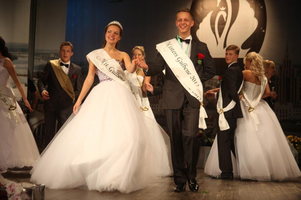 "Mis un Misters Gulbene 2012" - Indra Gailāne un Ritvars Ginevičs