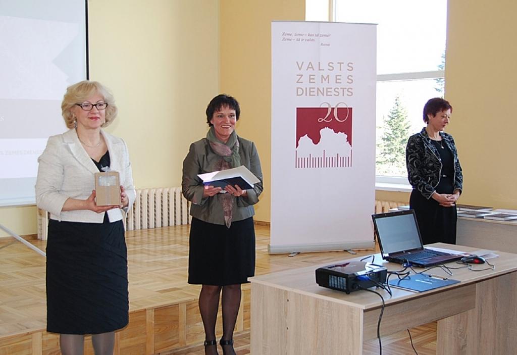 Valsts Zemes dienests Gulbenē svin 20 gadu jubileju. 15.03.13
