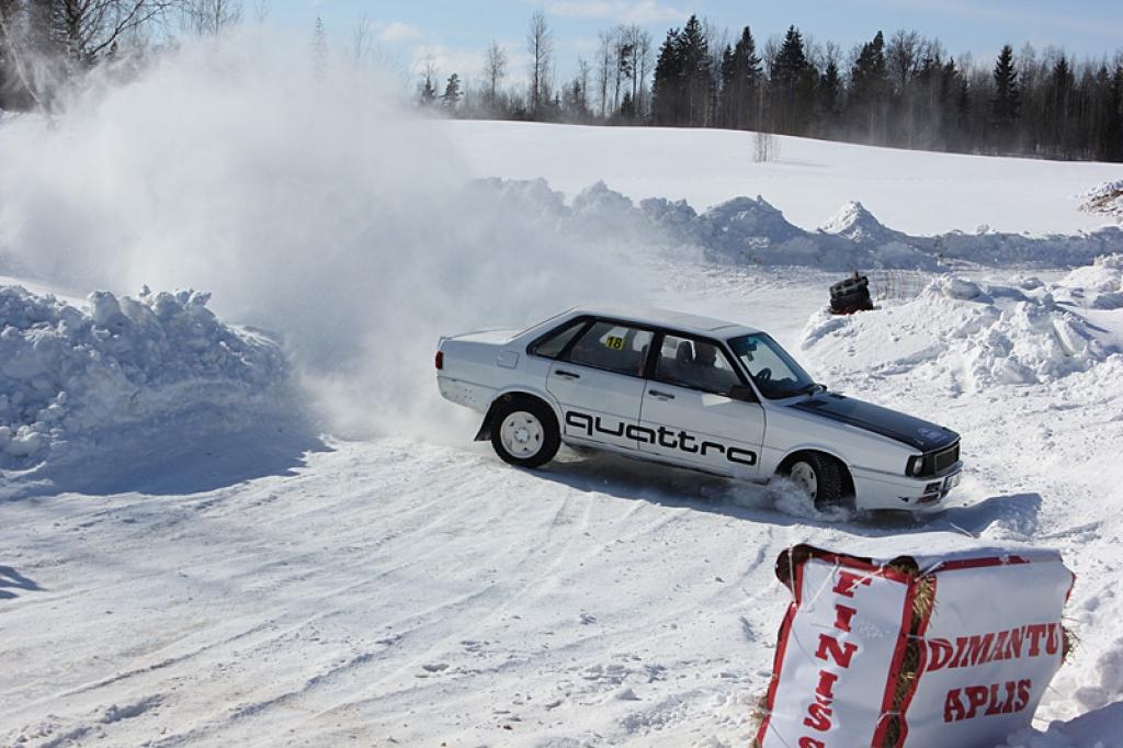 Autotusiņš “Dimantu aplis" Stāmerienas motoparkā "Dimanti". 10.03.13