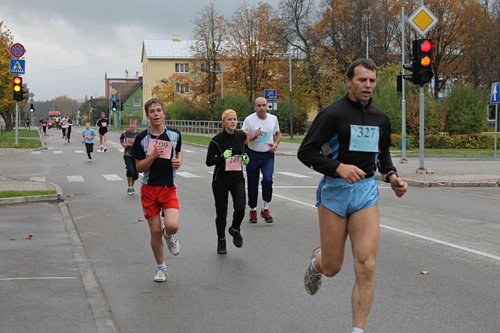 Tautas skrējiens "Gulbenes apļi". 14.10.12