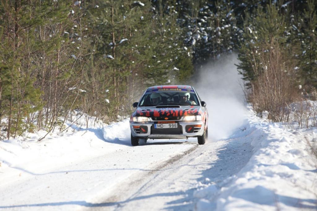 Rallijs "Sarma 2012" Gulbenes novada ceļos. Apbalvošana. 12.02.12