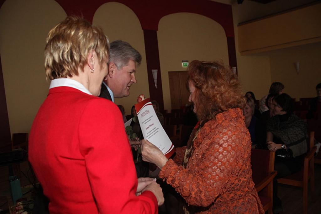 Gulbenes novada kultūras un tautas namu, bibliotēku un muzeju darbinieku seminārā. 21.10.11