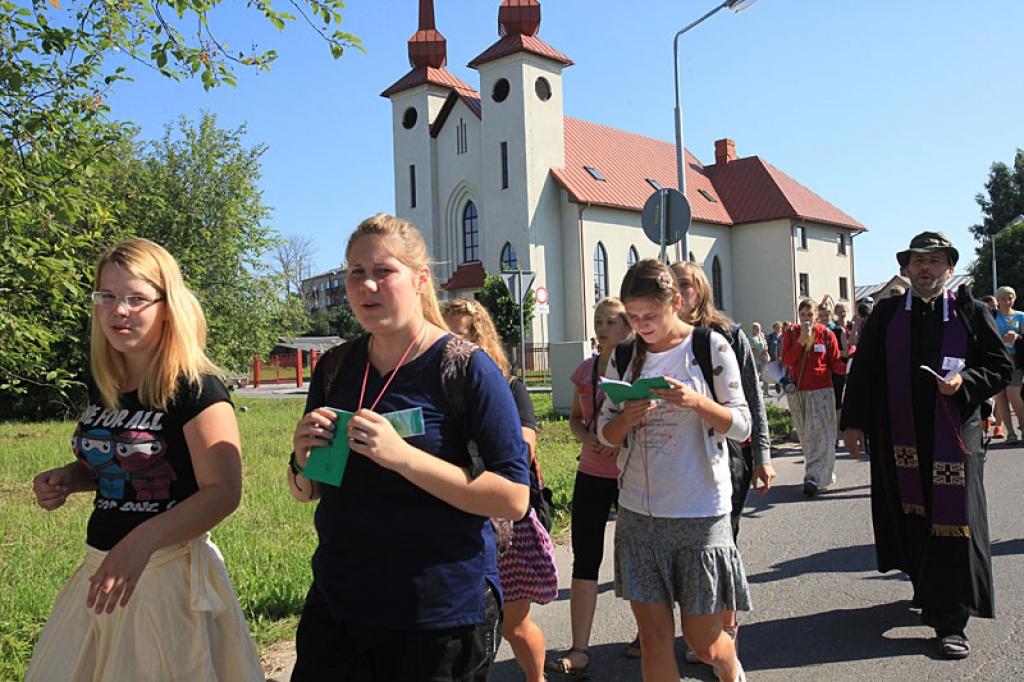 Gulbenieši dodas svētceļojumā uz Aglonu. 5.08.11