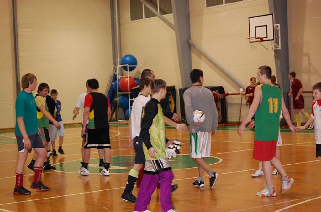 Tirzas pagasta čempionāts telpu futbolā.