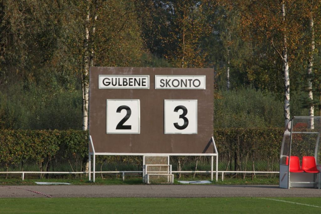 Latvijas Futbola kausa izcīņas 1/8 fināls: FB "Gulbene 2005" - Rīgas "Skonto". 26.09.10    