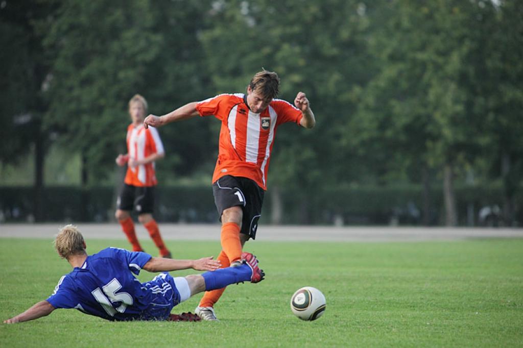 FB "Gulbene 2005" komandas spēle ar SK "Liepājas Metalurgs-2". 26.07.10