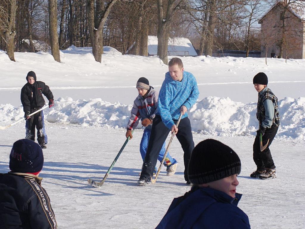 Ziemas sporta spēles Druvienā. 6.03.10