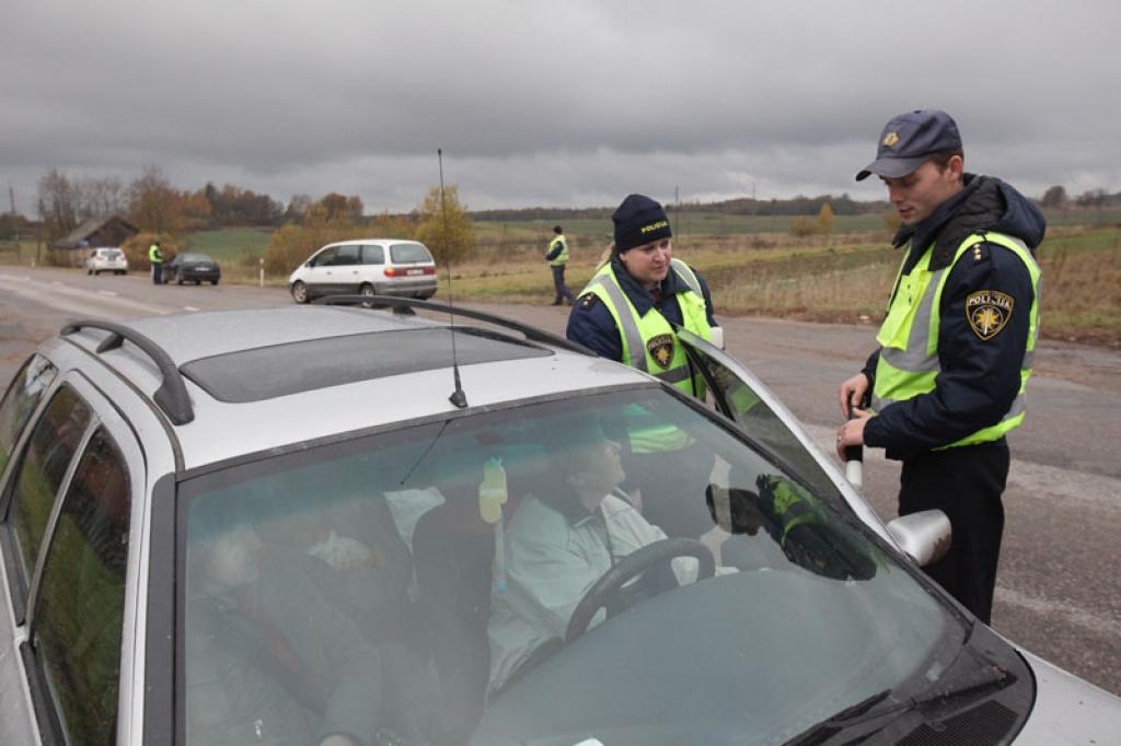 Ceļu policijas reids. 23.10.09