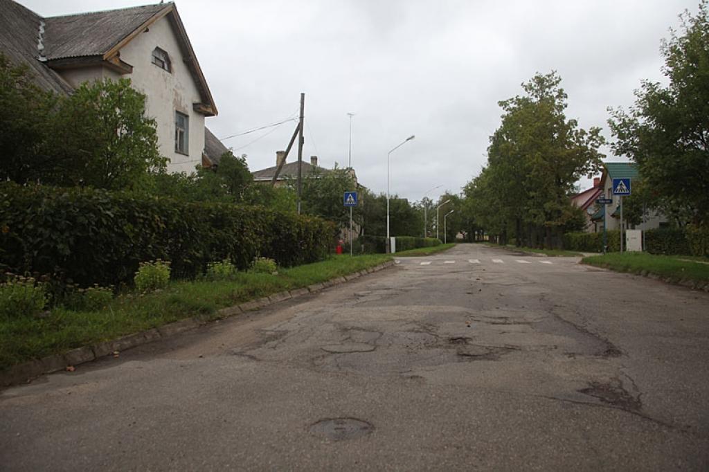 Rekonstruēs arī Ozolu ielu