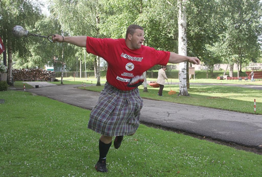 Pilsētas svētkos - pa gaisu viss