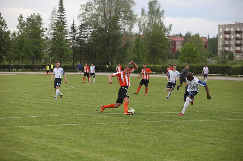 Futbols: uzvara dod iespēju turnīra tabulā pakāpties sestajā vietā
