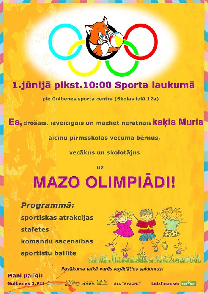 Pie sporta centra - Mazā olimpiāde