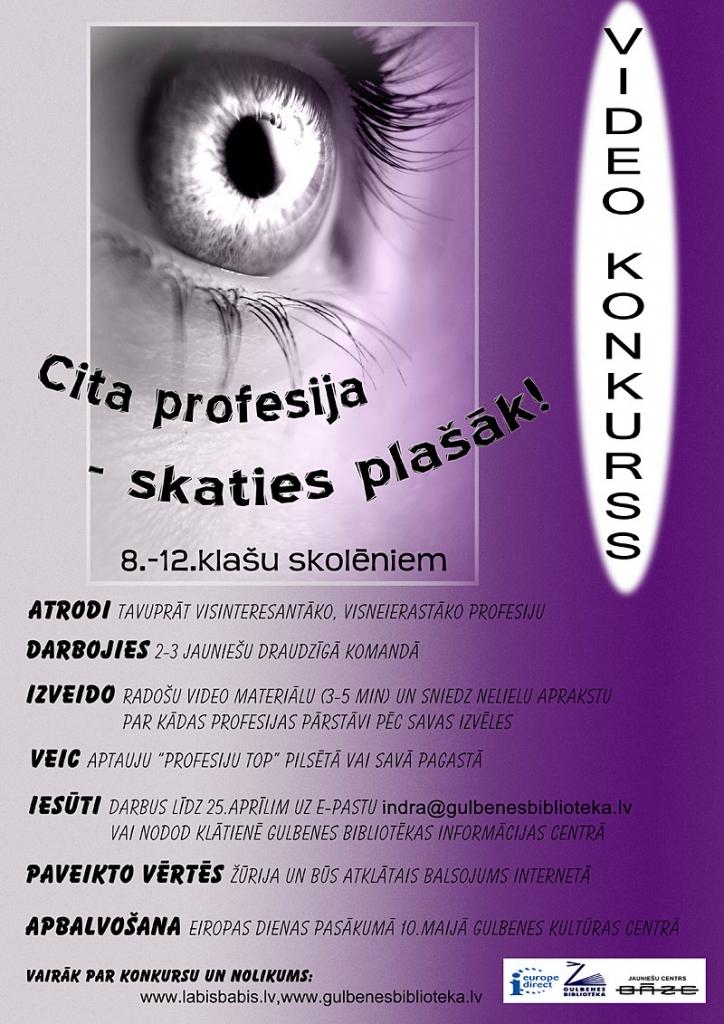 Esi radošs - filmē video, piedalies konkursā un saņem balvas!