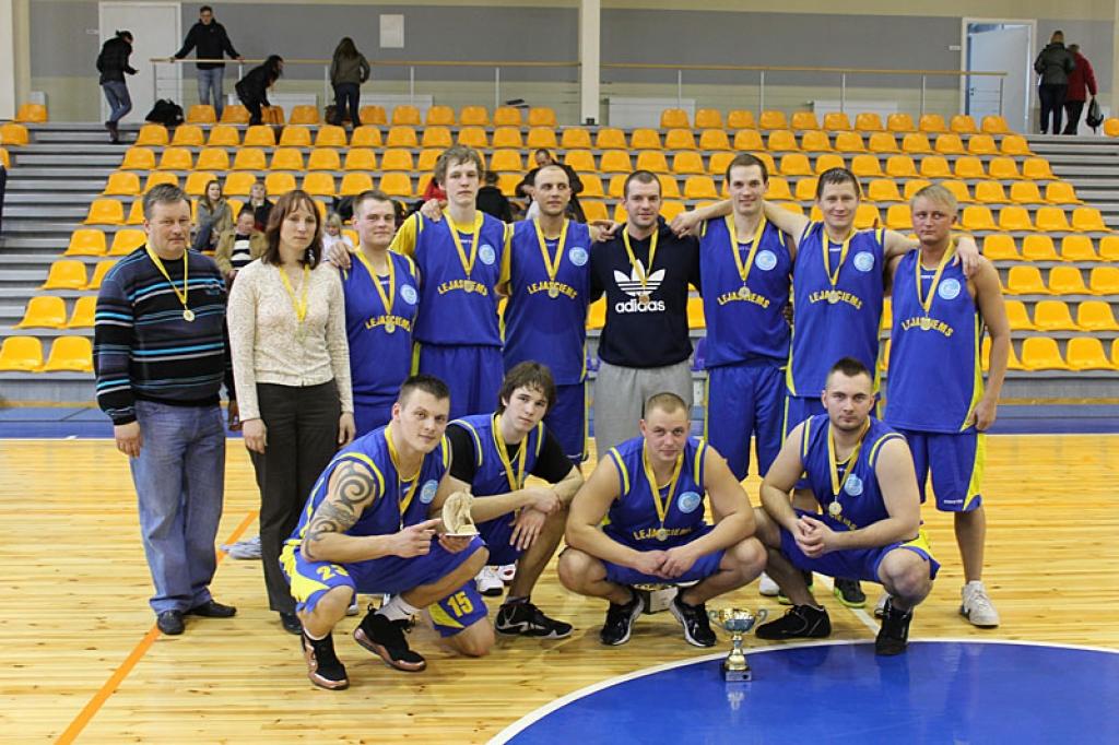 Basketbols: čempiona titulu izcīna lejasciemieši