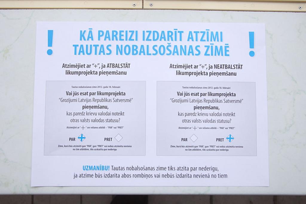Līdz referendumam - četras dienas