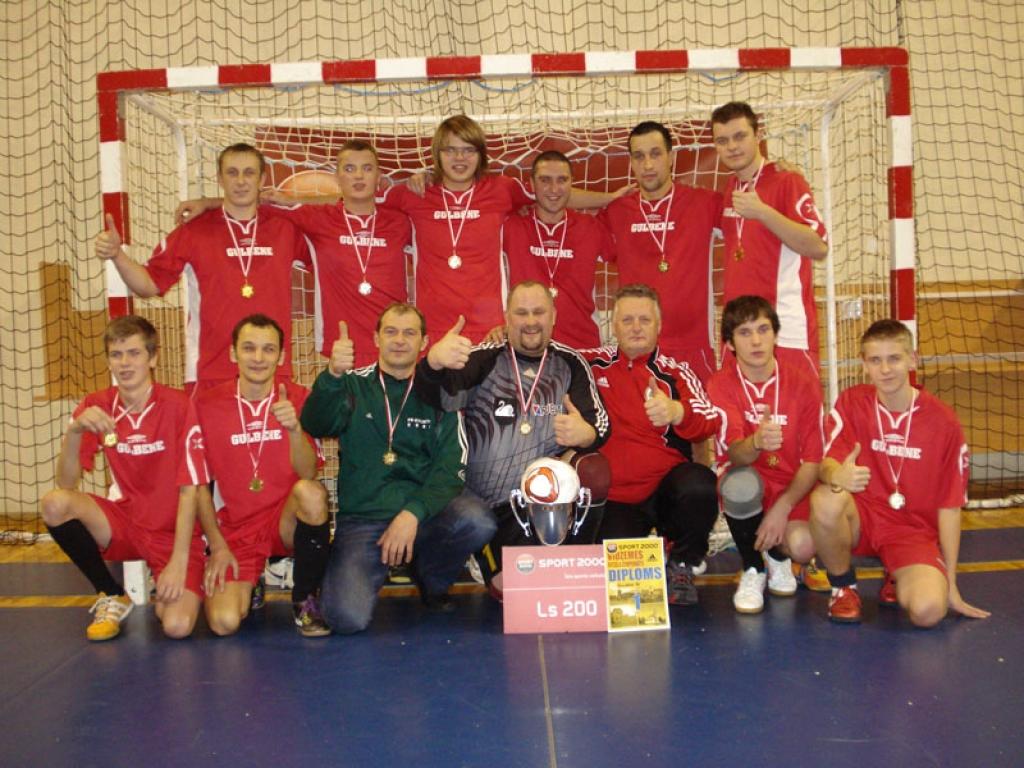 Futzāls: komanda „Gulbene 96" - Vidzemes čempioni