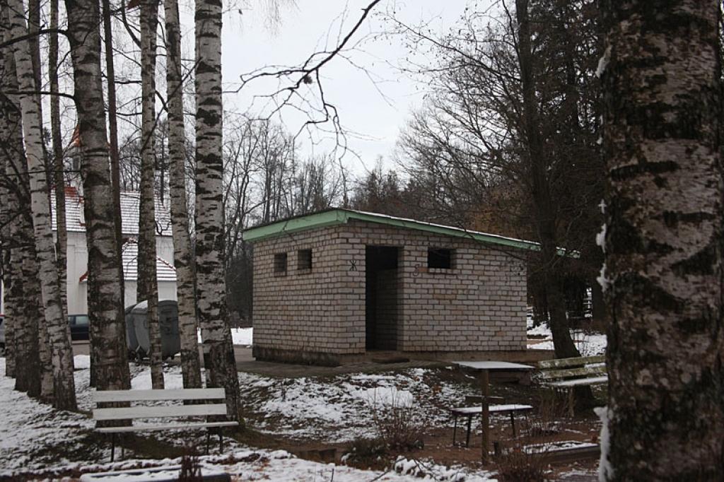 Demontēs 50 gadus vecu tualeti