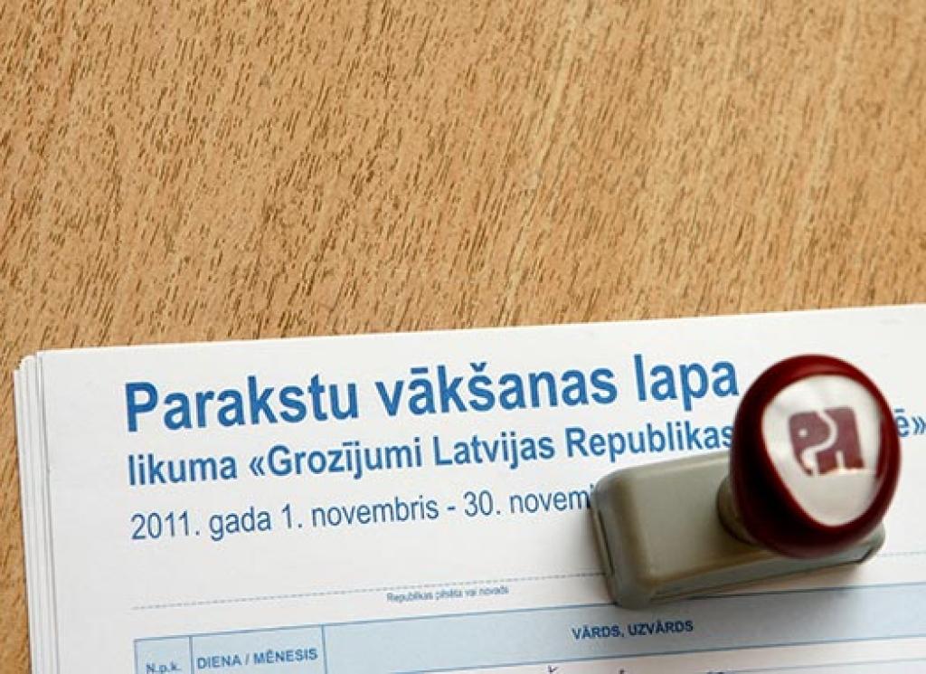 Novadā savāc 318 parakstu; pagastos aktivitāte ir maza