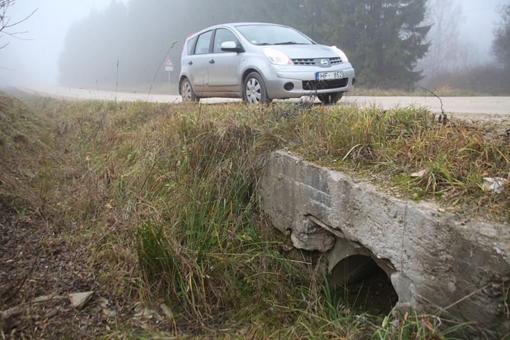 Aicina pievērst uzmanību caurtekām
