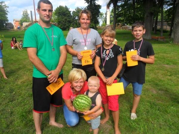 Druvēnieši sacenšas sporta svētkos (18.08.2013.)