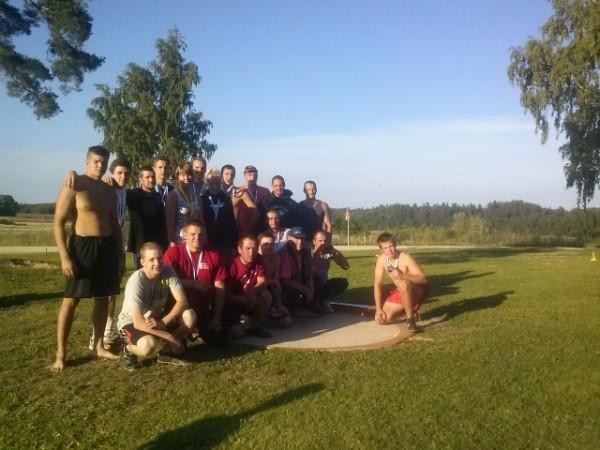 Adulienā notiek sporta spēles (17.08.2013.)