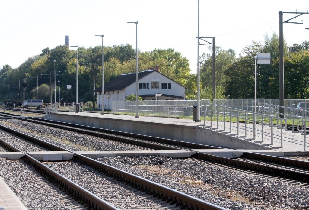 Latvijas dzelzceļš paaugstinājis pirmo peronu