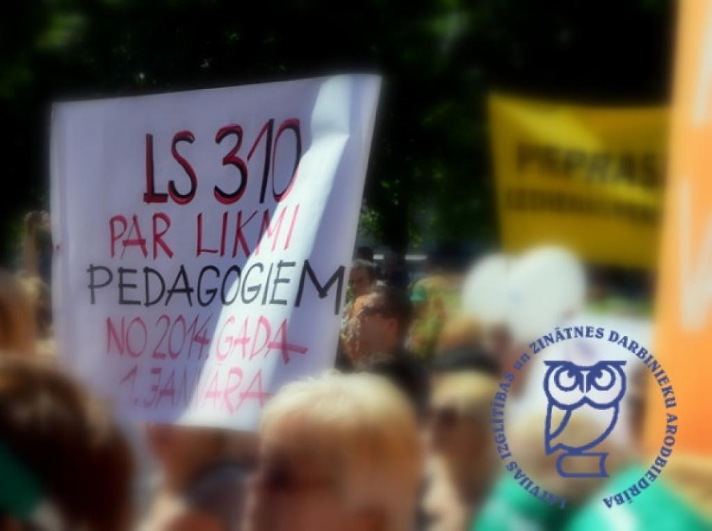Pedagogi pagaidām neprotestēs; izstrādās jaunu sadarbības memorandu ar valdību