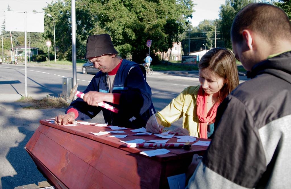 Sarkandaugavas radošais kvartāls - krellīšu un kafejnīcu laiks vēl pienāks
