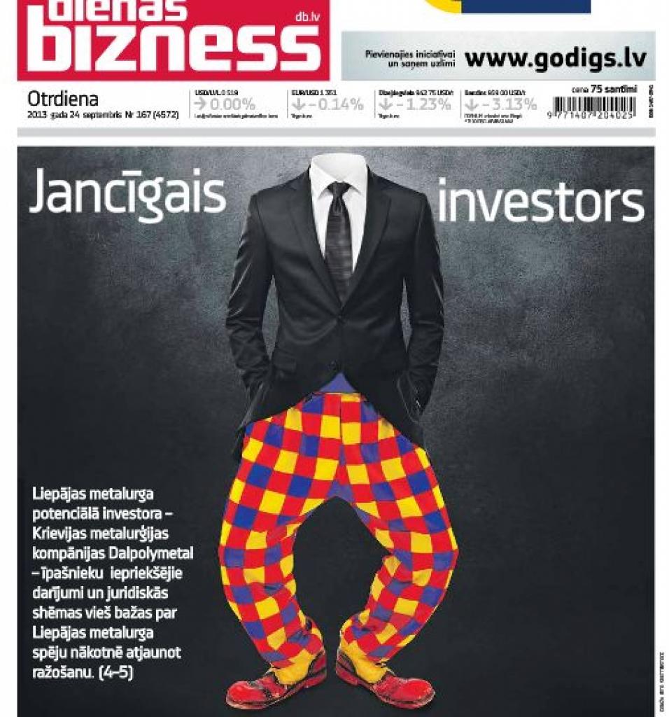 Metalurga potenciālais investors izskatās šaubīgs