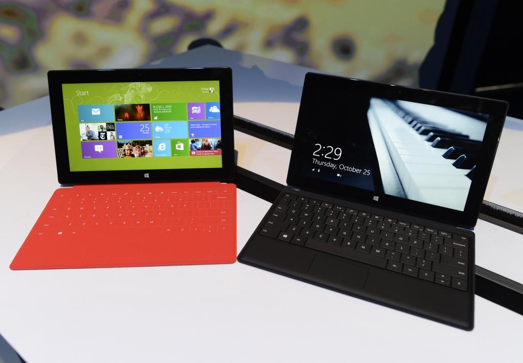Microsoft «uzfrišina» Surface planšetdatoru sēriju